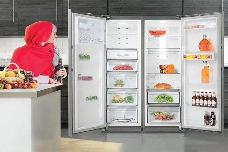 یخچال فریزر دو قلو