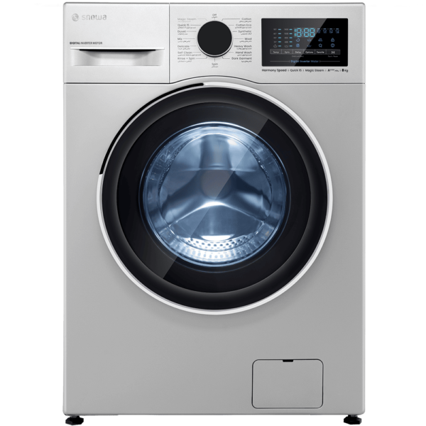 ماشین لباسشویی 8 کیلوگرم اتوماتیک اسنوا مدل SWM-A81S